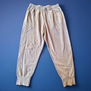 Air Jordan Mens Grey Jogger Sweatpants Size XL Cuffed